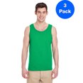 thumbnail image 1 of Mens Heavy Cotton Tank Top 3 Pack, 1 of 2