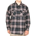 thumbnail image 1 of Mens Heavy Duty Flannel Shirt (Highland Navy, X-Large), 1 of 1