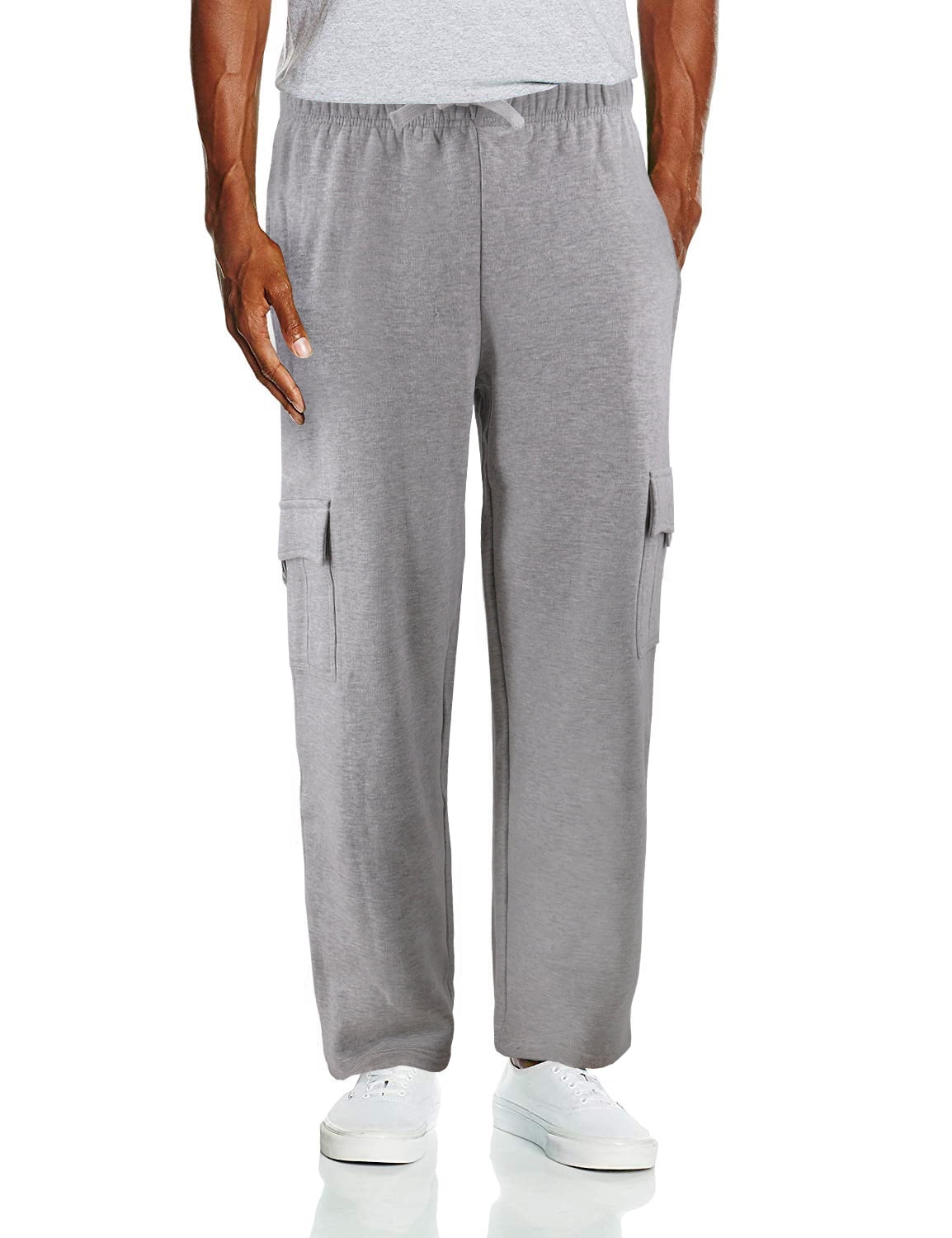 Mens Heavy Fleece Cotton Blend Casual Plain Athletic Gym Sport