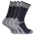 thumbnail image 1 of Mens Heavy Weight Reinforced Toe Work Boot Socks (Pack Of 4), 1 of 2