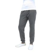 Mens Heavyweight Fleece Joggers, Charcoal - 24 Per Pack - Case of 24