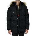 thumbnail image 1 of Mens Heavyweight Hooded Long Classic Parka Jacket Coat, 1 of 7