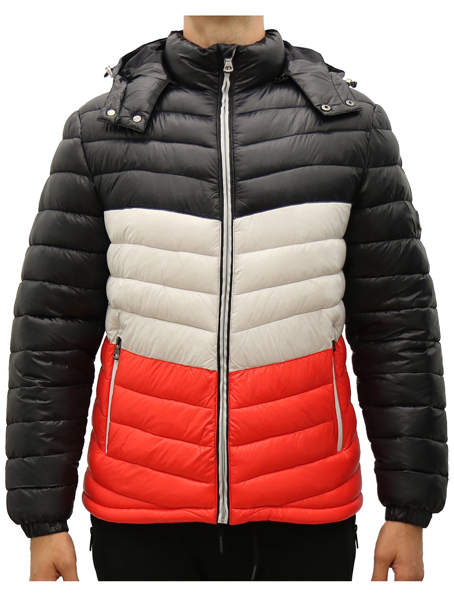 Mens Heavyweight Puffer Bubble Jacket - Walmart.com