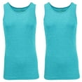 thumbnail image 1 of Mens Heavyweight Ribbed Tank Top (2-PACK), 1 of 2