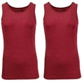 thumbnail image 1 of Mens Heavyweight Ribbed Tank Top (2-PACK), 1 of 2