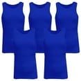 thumbnail image 1 of Mens Heavyweight Ribbed Tank Top (5-PACK), 1 of 2