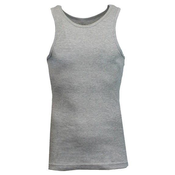 Mens Heavyweight Ribbed Tank Top