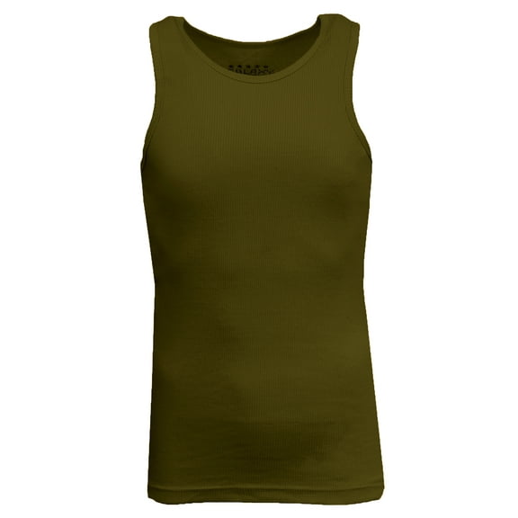 Mens Heavyweight Ribbed Tank Top