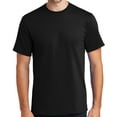 thumbnail image 1 of Mens Heavyweight Rugged 100% Cotton Tee Shirt, 2XL Jet Black (TALL SIZE), 1 of 5