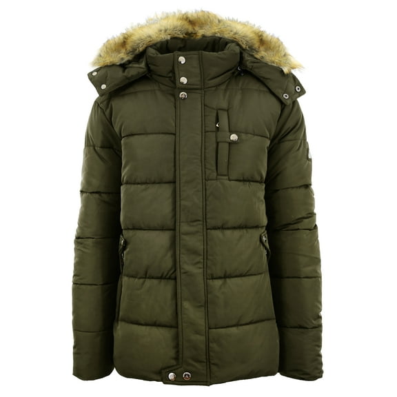 Mens Heavyweight Western Puffer Jacket