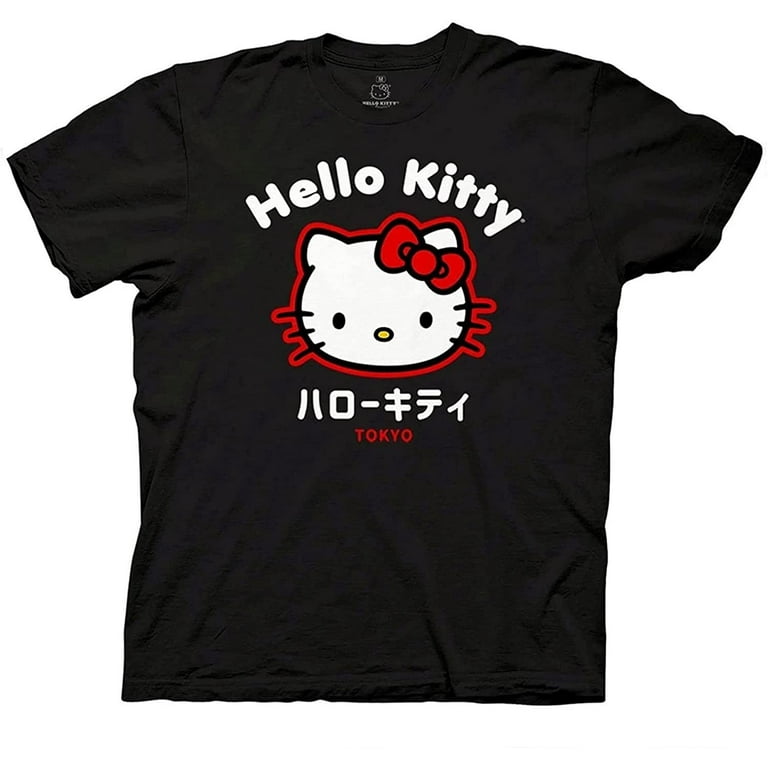 Mens Hello Kitty Kanji Shirt Hello Kitty Classic Tee Hello