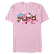 Mens Hello Kitty Lovely Mug Friends T Shirt