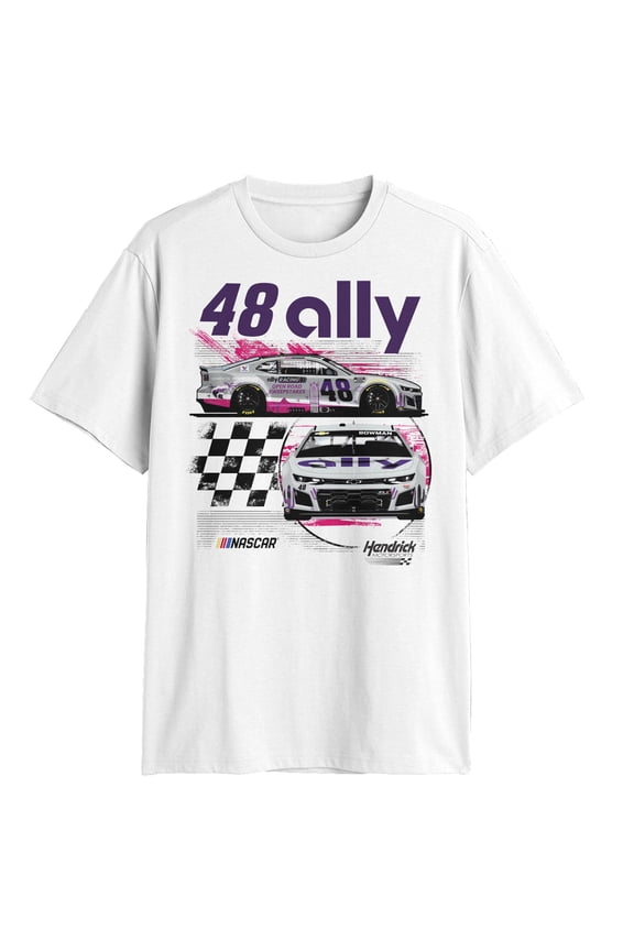 Mens Hendrick Motorsports 48 Ally Racing Open Road Sweepstakes T Shirt