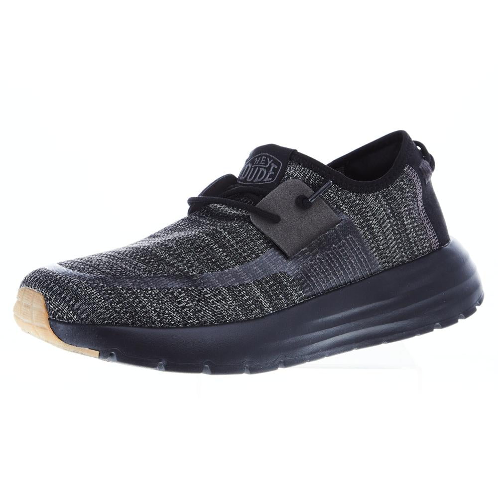 Hey Dude Sirocco Men\'s Black Night Slip On Shoes Casual Sneaker Size 11 Amazon.com: HEYDUDE Men main image 3