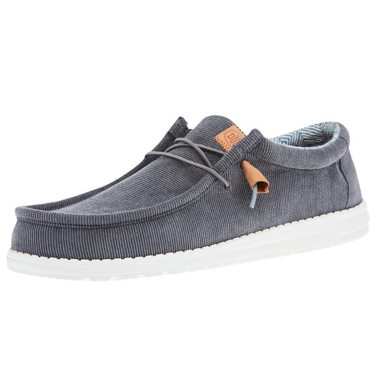 HEY DUDE WALLY CORDUROY SLIP ON SHOES IN TAN 13 US 46 EU HEYDUDE Wally Corduroy Men main image 2