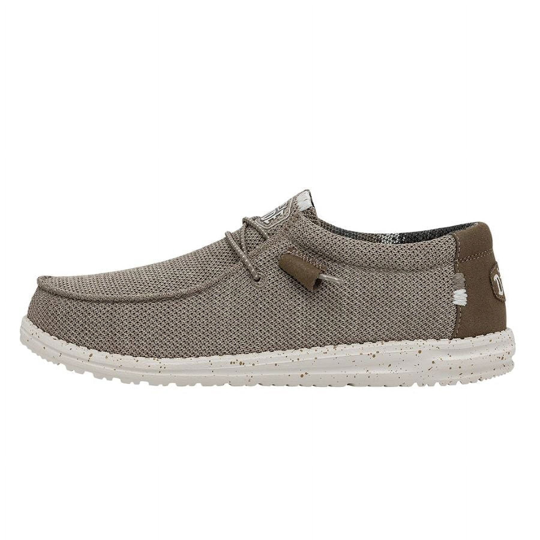 Mens Hey Dude Wally Sox Stitch Sand Casual - Walmart.com display picture 1