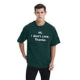 thumbnail image 1 of Mens Hi I Don't Care Thanks T shirt Funny Sarcastic Graphic Novelty Tee Graphic Tees, 1 of 9