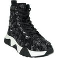 thumbnail image 1 of Mens High Top Shoes By FIESSO AURELIO GARCIA,Spikes Rhine stones 2412 Black, 1 of 8