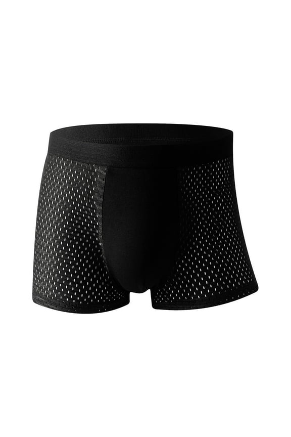 Mens High Waist Briefs Oversized Loose Breathable Comfortable Underpants