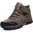 thumbnail image 1 of Mens Hiking Boots Non-Slip Outdoor Mid Top Ankle Boot Breathable Hiker Camping Trekking Shoes, 1 of 15