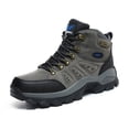 thumbnail image 1 of Mens Hiking Boots Outdoor Hiking Trekking Work Climbing Shoes Slip Resistant Lightweight Camping Work Shoes Gray 8.5 US, 1 of 7