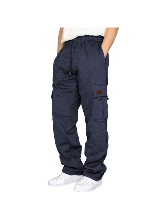 Mens Hiking Pants Outdoor Quick Dry Men's Cargo Sweatpants Joggers Casual Pants with Pockets for Hiking Athletic Workout