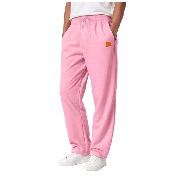 Mens Hiking Pants XXL Men's Winter Warm Fleece Sherpa Lined Sweatpants Active Thermal Track Jogger Pants with Pockets