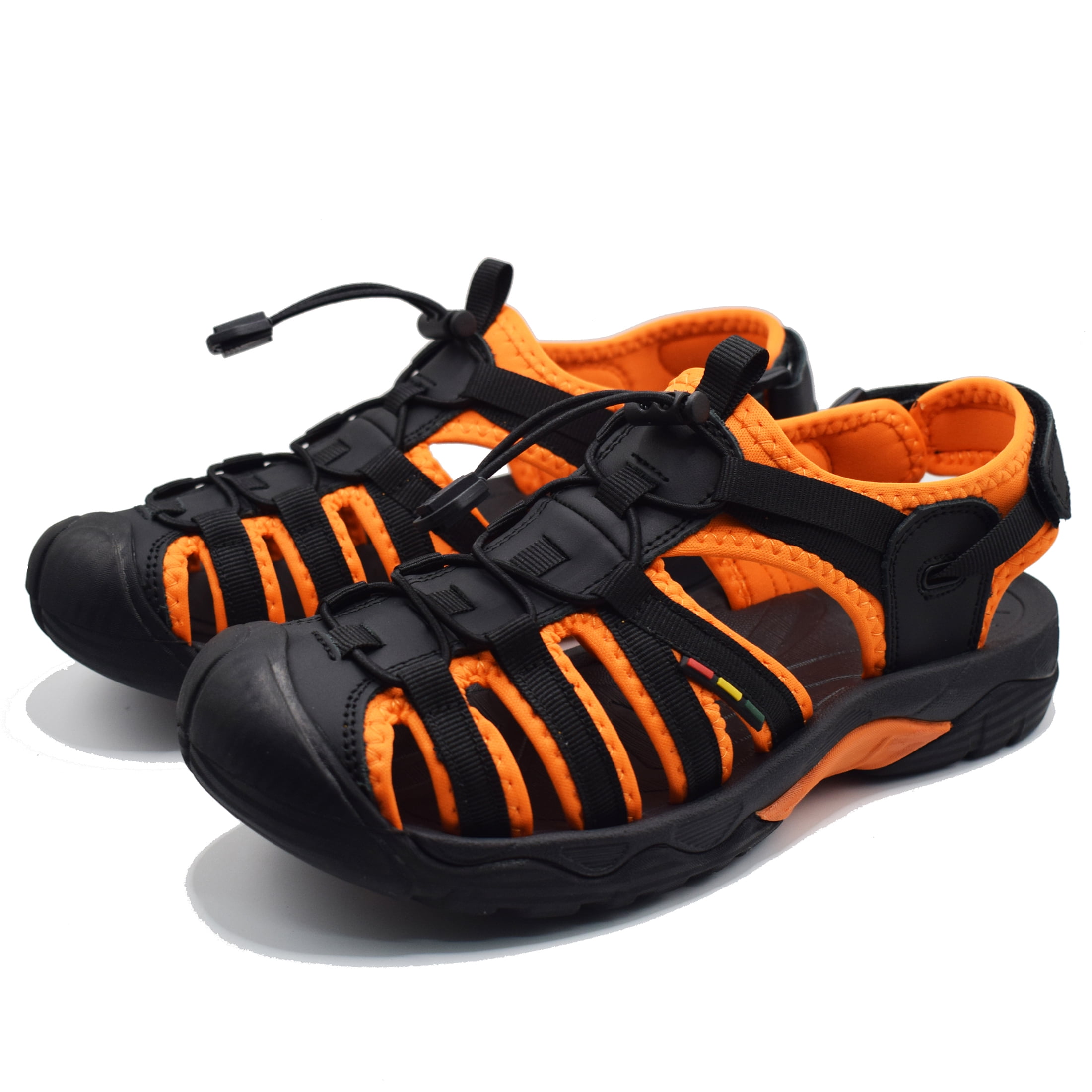 Men\'s Orange Closed Toe Outdoor Beach Hiking Rubber Waterproof Sport Sandals KEEN Newport Fisherman Sandals for Men for sale | eBay main image 2