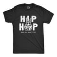 thumbnail image 1 of Mens Hip Hop and You Dont Stop T Shirt Funny Sarcatic Easter Bunny Novelty Tee for Guys Graphic Tees, 1 of 9