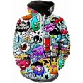 thumbnail image 1 of Mens Hip Hop Hoodie Street Novelty Hoodies 3d Printed Pullover Casual Sweatshirts S, 1 of 2