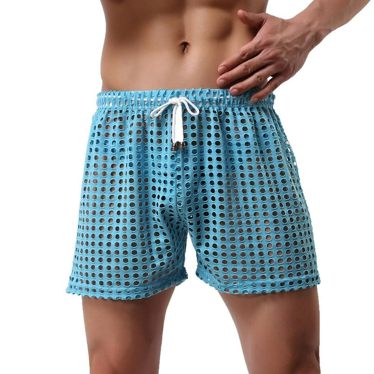 Fishnet swim shorts deals