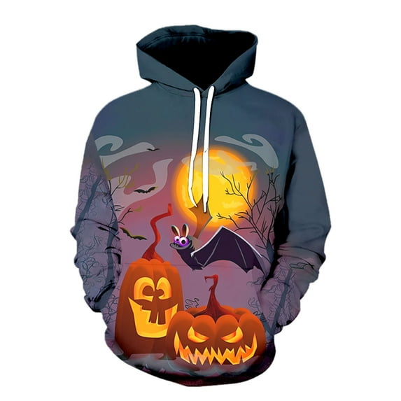 Mens Hoodie Big And Tall Sweatshirts for Men Zip up Sweatshirt Hoodie Unisex Sweatshirt French Mens Men's Halloween Hooded Gray M