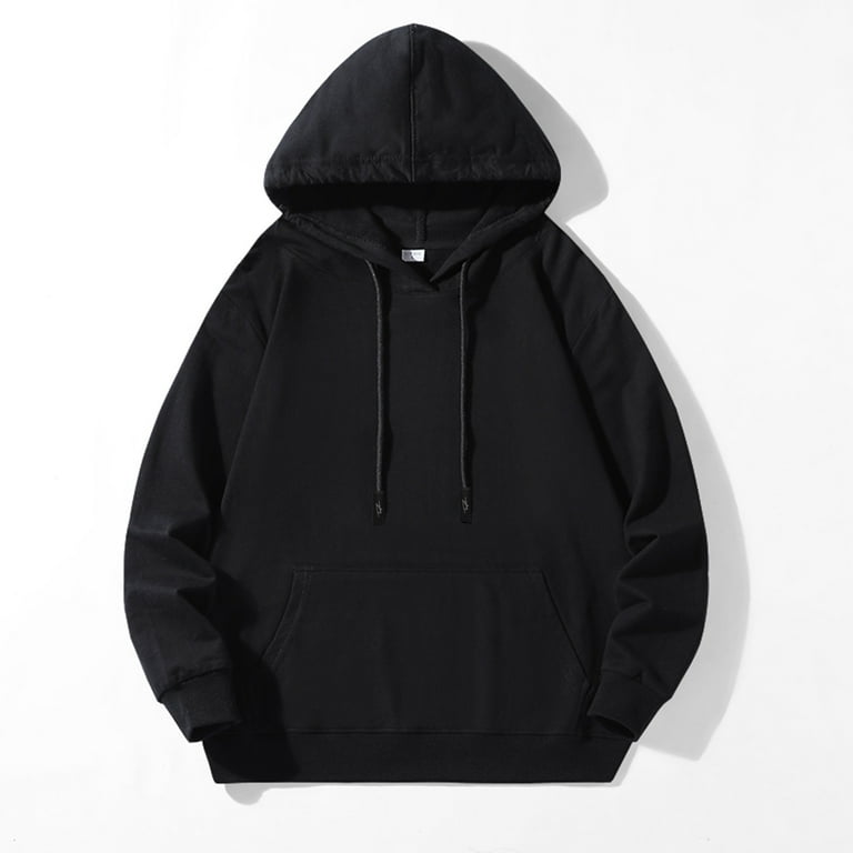 Black hoodie simple hotsell