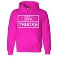 thumbnail image 1 of Mens Hoodie Pink Ford Trucks Sweatshirt, 1 of 1