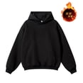 thumbnail image 1 of Mens Hoodie Qiggri Men's Leisure Hooded Sweatshirt Solid Color Shoulder Sleeves Long Sleeved Hoodies, 1 of 8