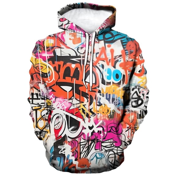 Mens Hoodie Sweatshirt Print Soft Streetwear Front Pocket Daily Wear Mes Activewear,Red,L