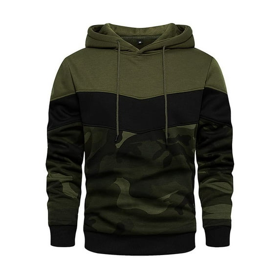 Mens Hoodies Hoodie Men's Pullover Hoodies Camo Hooded Sweatshirts
