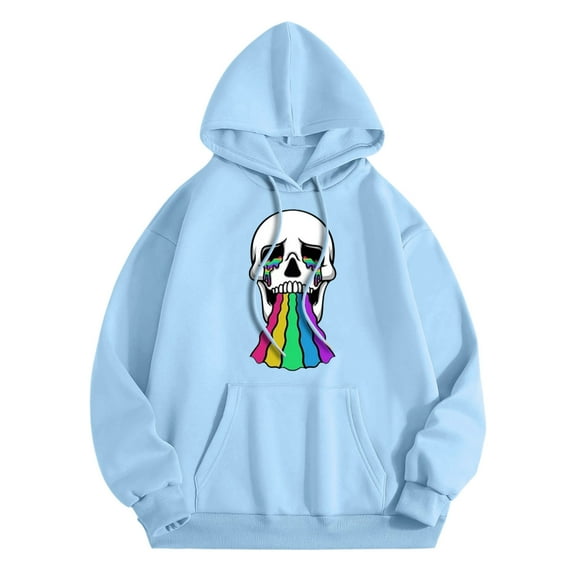 Mens Hoodies Cookies Hoodie Light Mens Sweater Men's Pullover Hoodie Lifeguard Warm Sweatshirt Men's Halloween Hooded Sweatshirt Blue 3XL