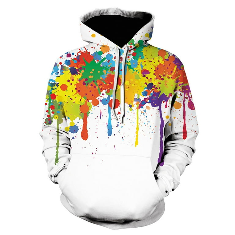 Galaxy paint hot sale hoodie