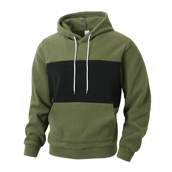 Mens Hoodies Fashionable Pullover Sweatshirt Casual Streetwear Comfortable Soft For Daily Wear