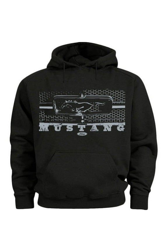 Mens Hoodies Ford Mustang Grill Sweatshirt