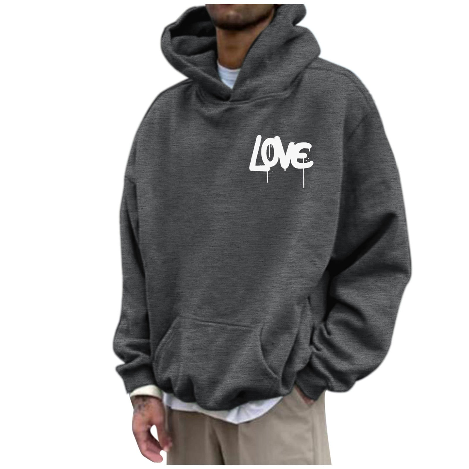 Mens hoodie graphic design sale