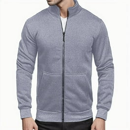 Hoodless zip up jackets sale