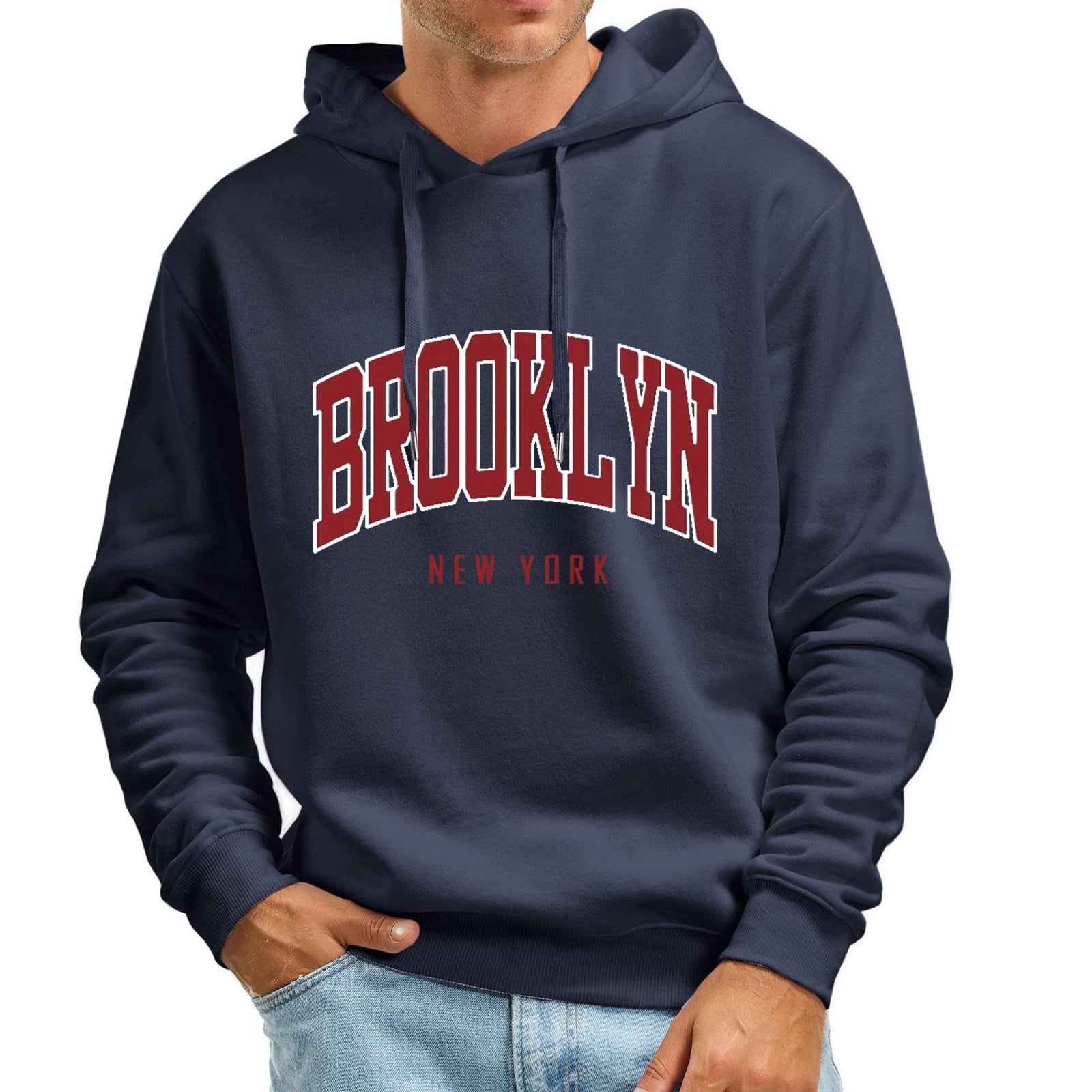 Mens Hoodies Graphic Zip Up Hoodie Hoodie Sweatshirt Cotton Long