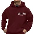 thumbnail image 1 of Mens Hoodies Hooded Sweatshirt Pullover With Front Pocket Casual, 1 of 5