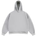 thumbnail image 1 of Mens Hoodies Oversized Unisex Hoodie Solid Color Cotton Sweatshirt Men Women Streetwear, 1 of 6