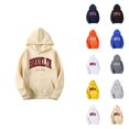 thumbnail image 1 of Mens Hoodies Pullover 2025 Brooklyn Hoodie Fall Winter Long Sleeve Graphic Hoodie with Pockets Hooded Sweatshirt, 1 of 4