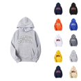 thumbnail image 1 of Mens Hoodies Pullover 2025 Brooklyn Hoodie Fall Winter Long Sleeve Graphic Hoodie with Pockets Hooded Sweatshirt, 1 of 8