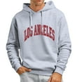 thumbnail image 1 of Mens Hoodies Pullover Fashion Leisure Sports Letter Fall Clothes Tops Hooded Sweatshirts Grey L, 1 of 4