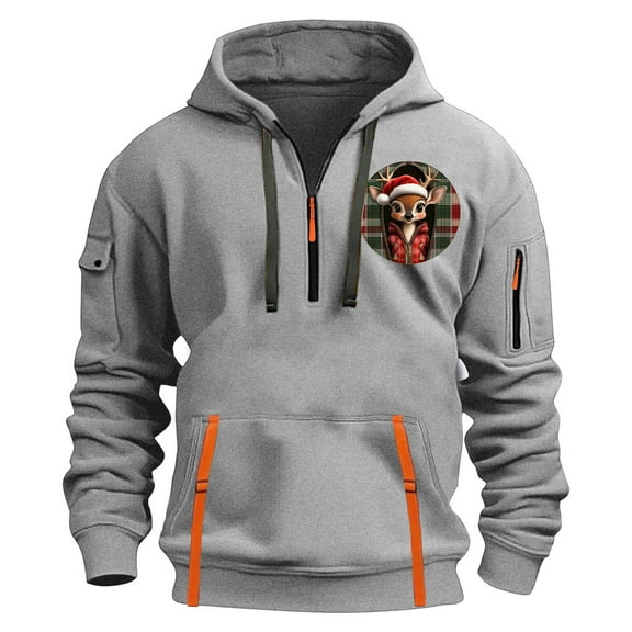 Mens Hoodies Pullover Long Sleeve Casual Fashion Work Hoodie Light Hoodie Blazer Hoodie Vest Winter Hoodies Waterproof Christmas Sweater
